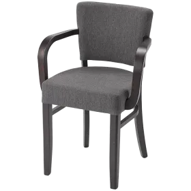 Restaurant chair Leah with armrests