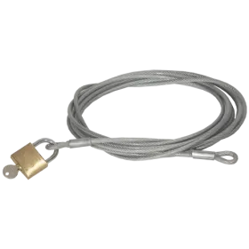 safety rope with lock