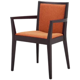 Restaurant chair Raffaela with armrests
