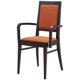 Restaurant chair Finola with armrests