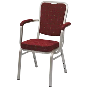 Banquet chair Rom Alu with armrests
