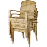 Terrace chair, stackable Titan image 5