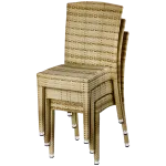 Terrace chair stackable juno image 4