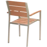 Terrace chair stackable Nestor image 2