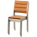 Terrace chair stackable Metis image 2