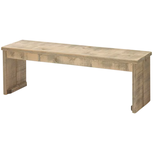 Timber wood bench