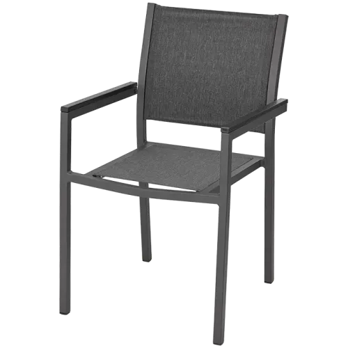 Terrace chair Eris anthracite