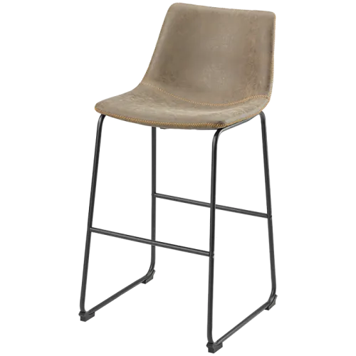 &lt;p&gt;Sgabello da bar Roma di Worldwide Seating Design&lt;/p&gt;&lt;p&gt;Struttura: acciaio verniciato a polvere in nero&lt;/p&gt;&lt;p&gt;Seduta: finta pelle in marrone&lt;/p&gt;&lt;p&gt;&amp;nbsp