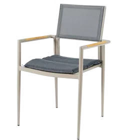 Terrace chair Kronos greige