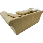 Special offer: Two-seater genuine leather in beige. image 2