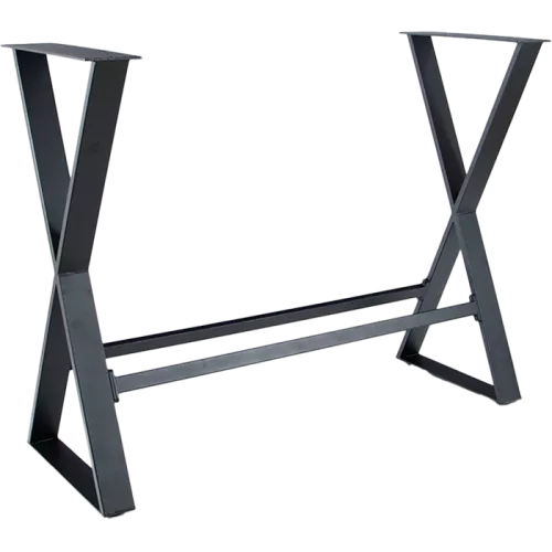 X-Bar standing table frame footrest