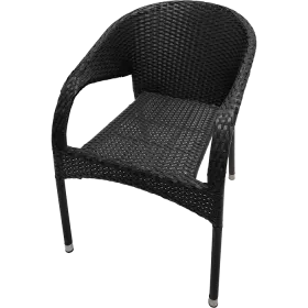 Terrace chair black