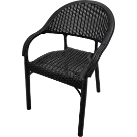 Terrace chair black